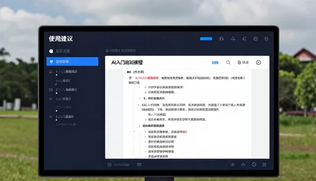 设备使用与维护的全流程建议